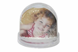 Palla di neve bambina